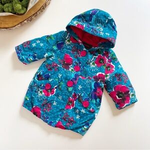 • Catamini France Corduroy Floral Coat •